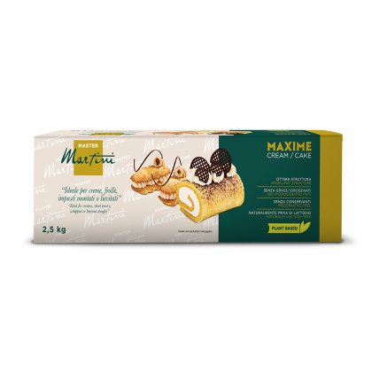 Krabice Master Martini Maxime Krém/Dort, 2,5kg, s obrázkem roládu, rostlinné a bez laktózy