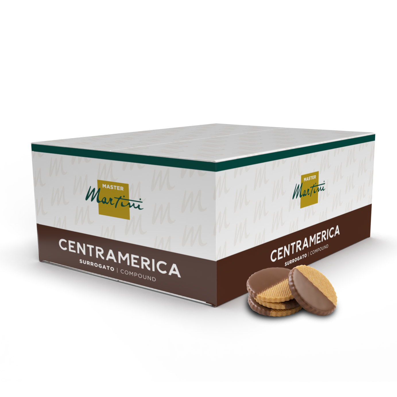 box di surrogato in dischi gran centramerica latte per cioccolatieri professionisti